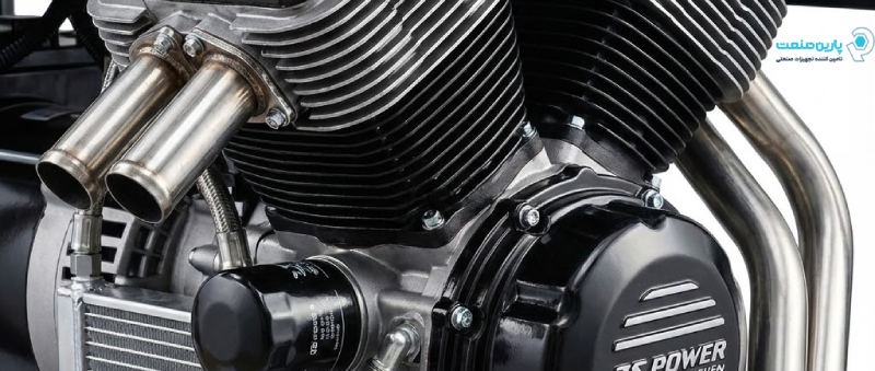 موتور دو سیلندر قدرتمند V-Twin موتور برق 18 کیلووات زد اس پاور